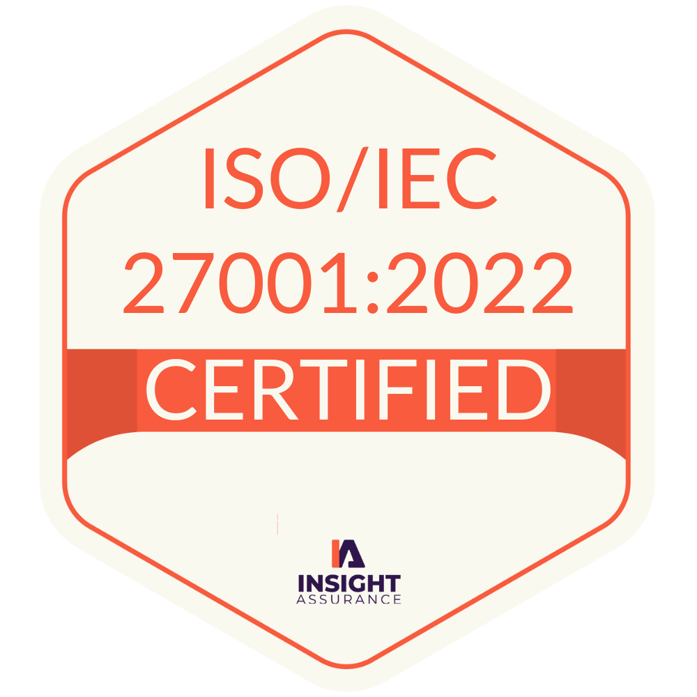 ISO 27001 Certified Compliance Badge